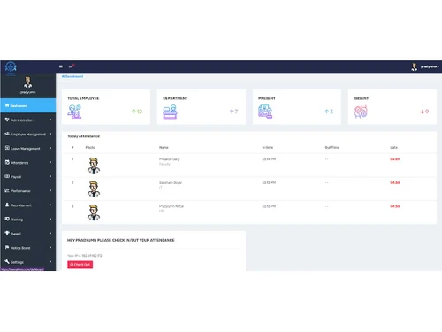 zeeva dashboard