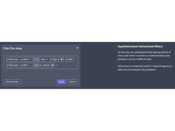 Stormly Behavioral filters