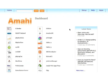 Amahi Dashboard
