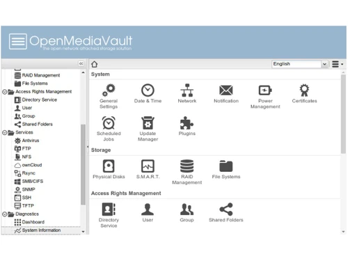 OpenMediaVault Storage
