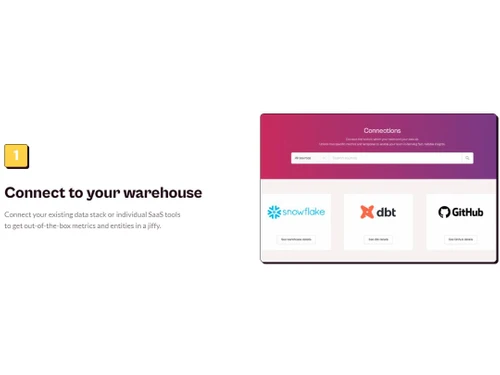 Houseware Analytics Connect to warehouse