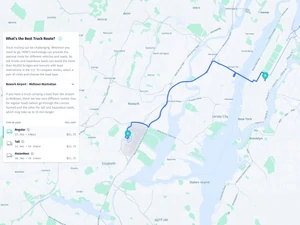 here routing setting
