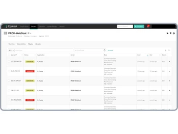 contrast security-analyticspage