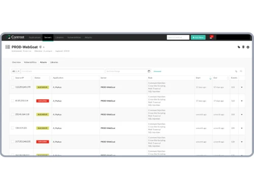 contrast security-analyticspage