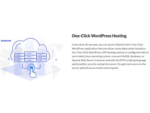 Atlantic Net Cloud Platform WordPress hosting