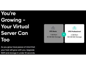 DreamHost VPS Virtual server