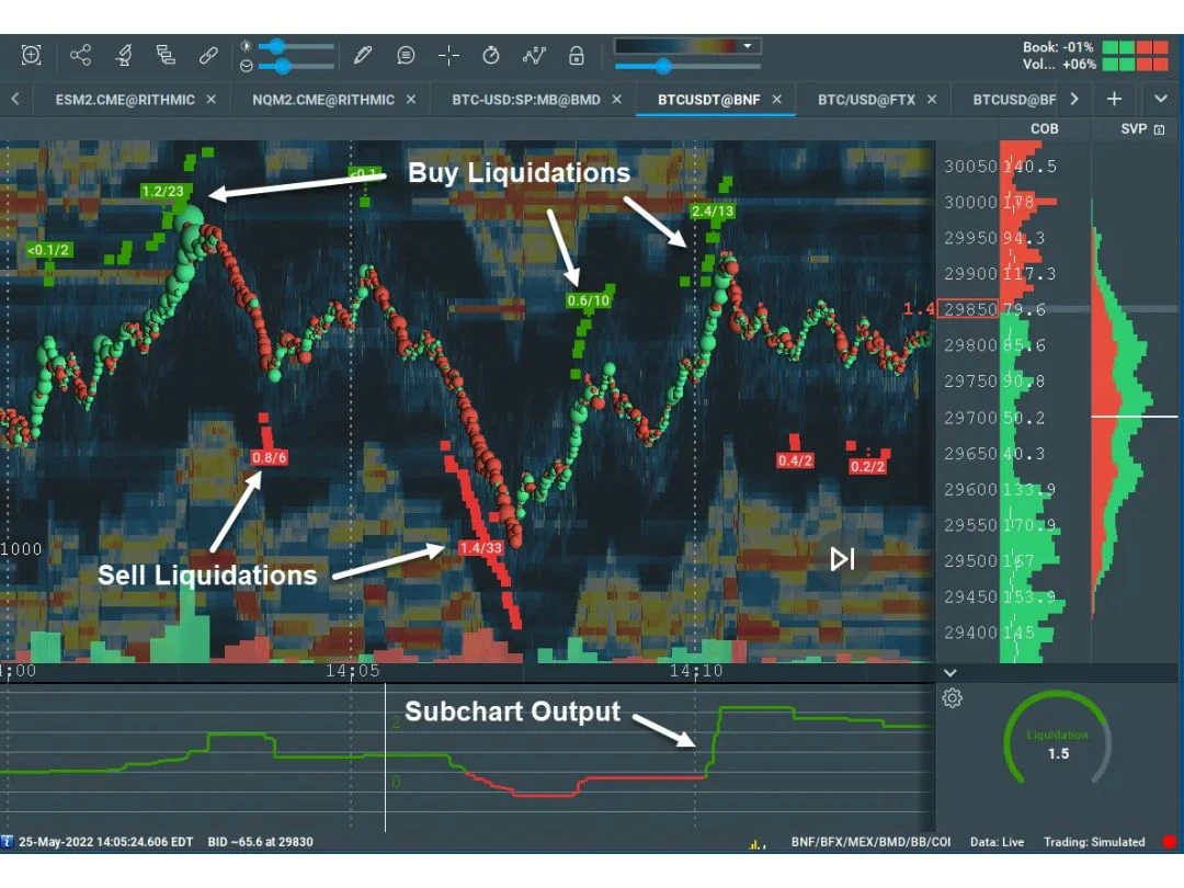 Bookmap for crypto (89) foto
