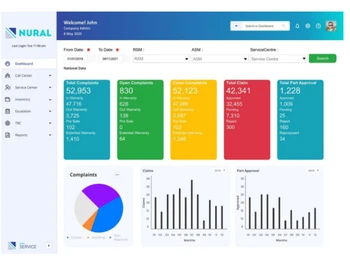 Nural Service Dashboard