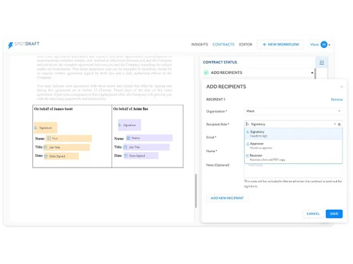 spotdraft esignature