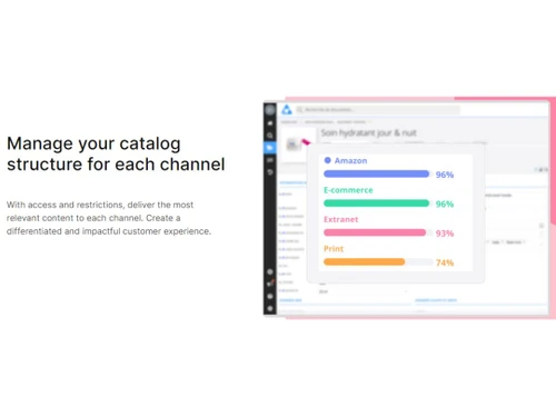 Quable PIM Manage catalog structure