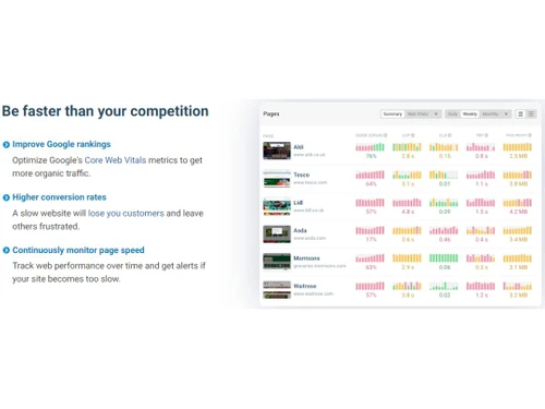 DebugBear Competitor Analysis