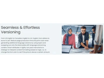 Agility PIM Effortless versioning