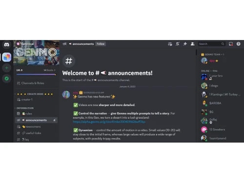 Genmo AI Announcements