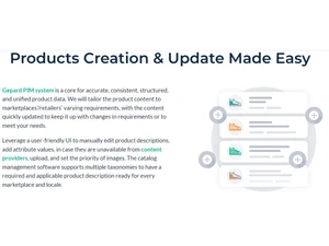 Gepard PIM Products creation