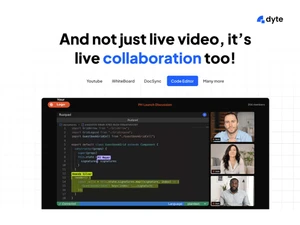 dyte video sdk collaboration