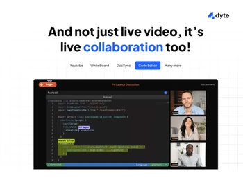 dyte video sdk collaboration