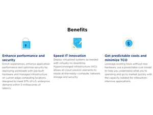 Lumen Edge Private Cloud Benefits