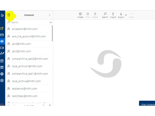 mithi skyconnect software-contacts
