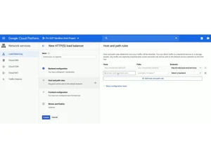 Cloud Load Balancer Path rules
