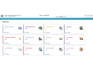 avsofttech logistics dashboard