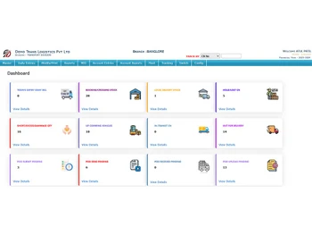 avsofttech logistics dashboard