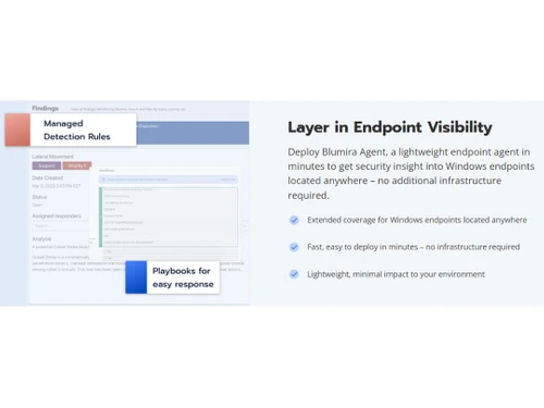 Blumira XDR Endpoint visibility