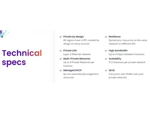 Scaleway VPC Specification