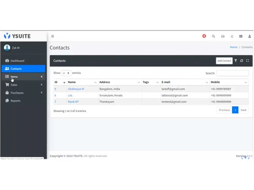 ysuite moneypro contacts