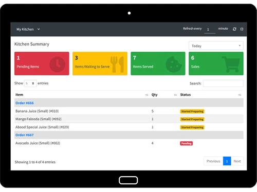 ysuite dinepro kitchen