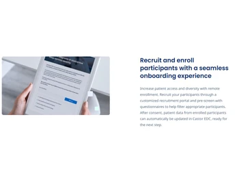 Castor EDC Onbarding experience