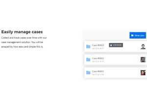 Teamscope Manage cases