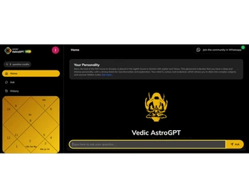 Vedic AstroGPT Dashboard