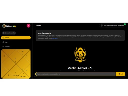 Vedic AstroGPT Dashboard