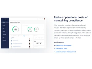 Secureframe Reduce costs