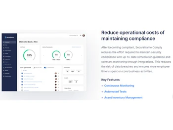 Secureframe Reduce costs