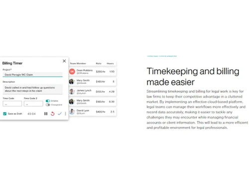 Filevine Timekeeping