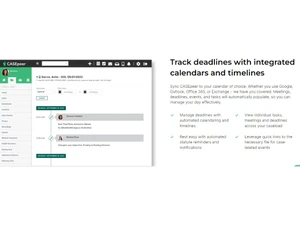CASEpeer Track dealines
