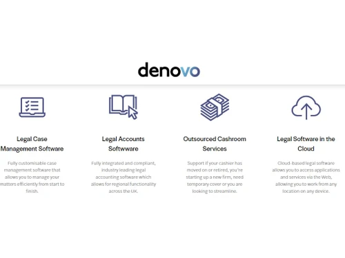 Denovo Legal Software Case management