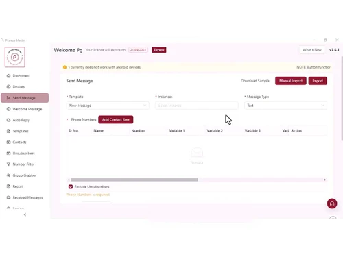 popeye whatsapp master message
