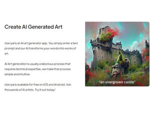 StarryAI Art Generation