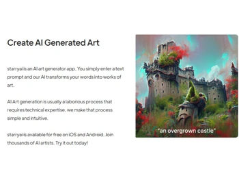 StarryAI Art Generation