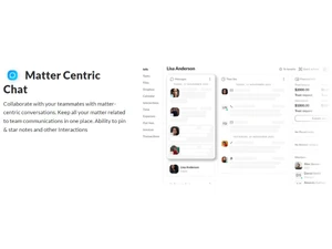 Lawcus Matter centric chat