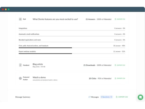 Demio Identify Intent