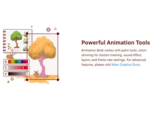 Animation Desk Powerful