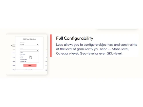 Askluca Full configurability