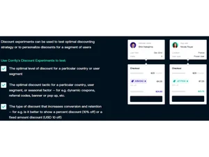 Corrily Discount experiment