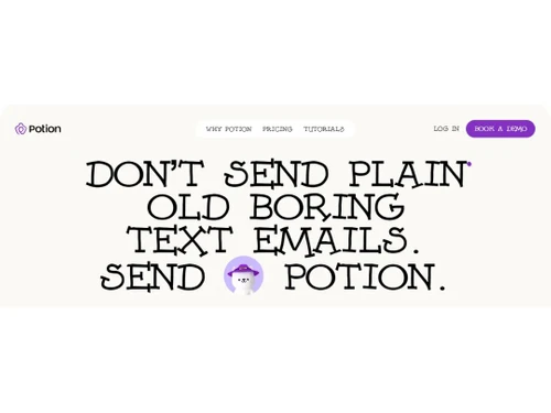 Potion Text Emails