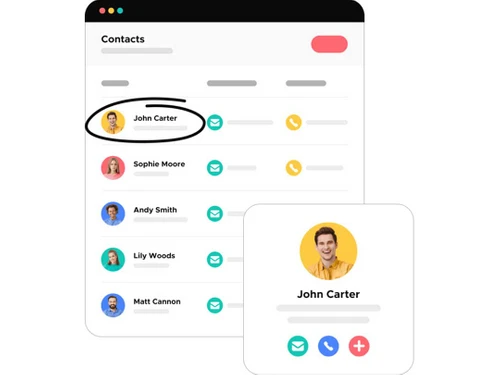 Clientflowx-contacts-profile