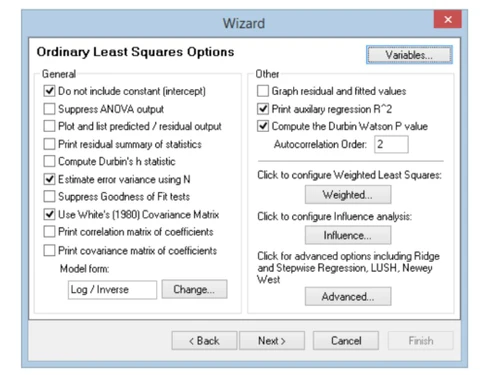 SHAZAM Econometrics Software Wizard