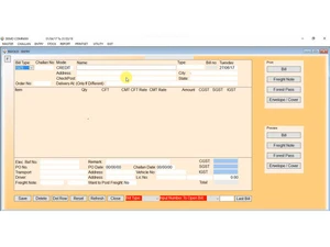 Perfect timber invoice